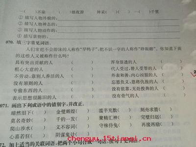强作解人的成语故事